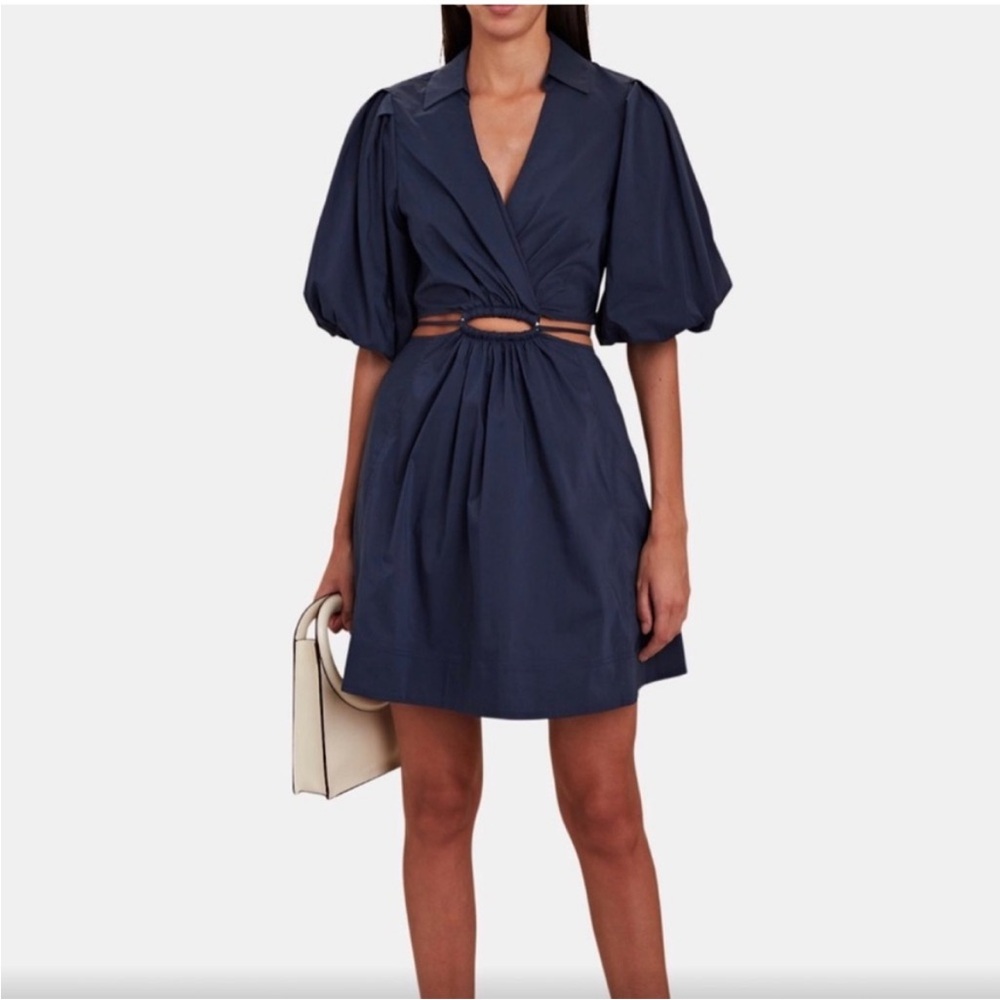Simkhai dress size S midnight blue